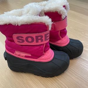 LIKE NEW Sorel Kids Snowboots